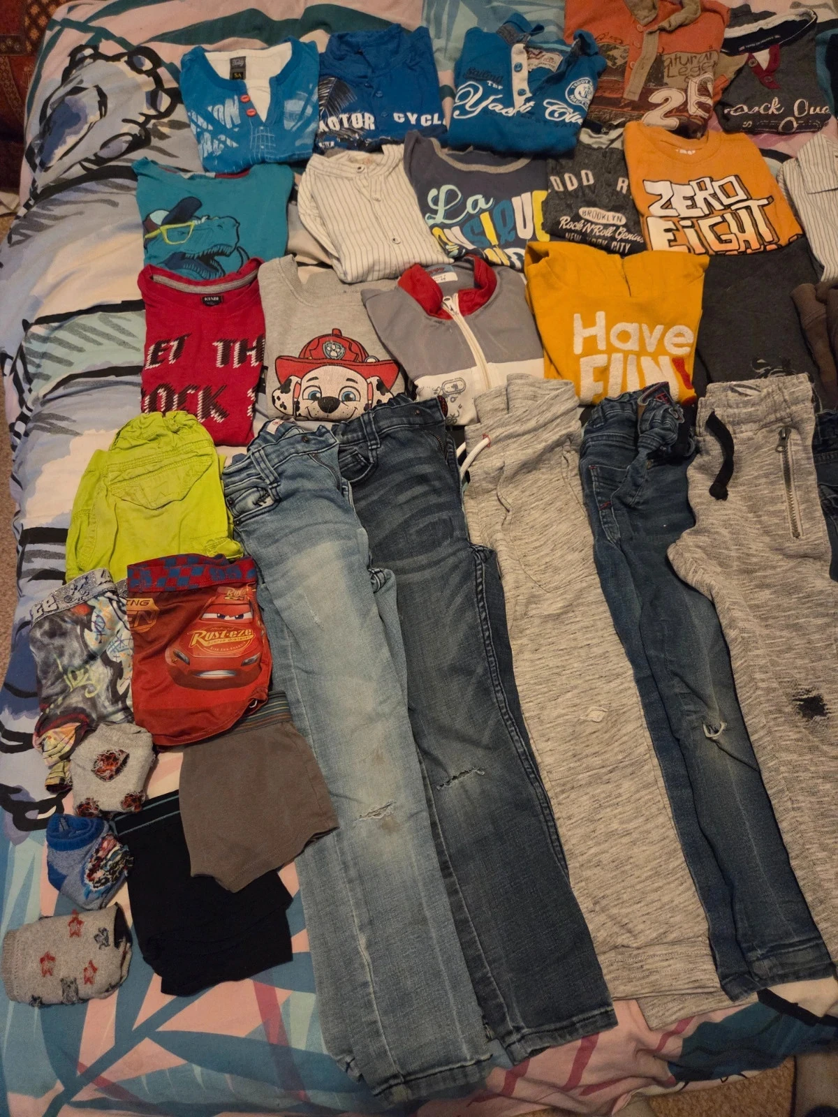❤️Lots de 19 prendas para niño de 5 años + 17 prendas en donación – photo 2